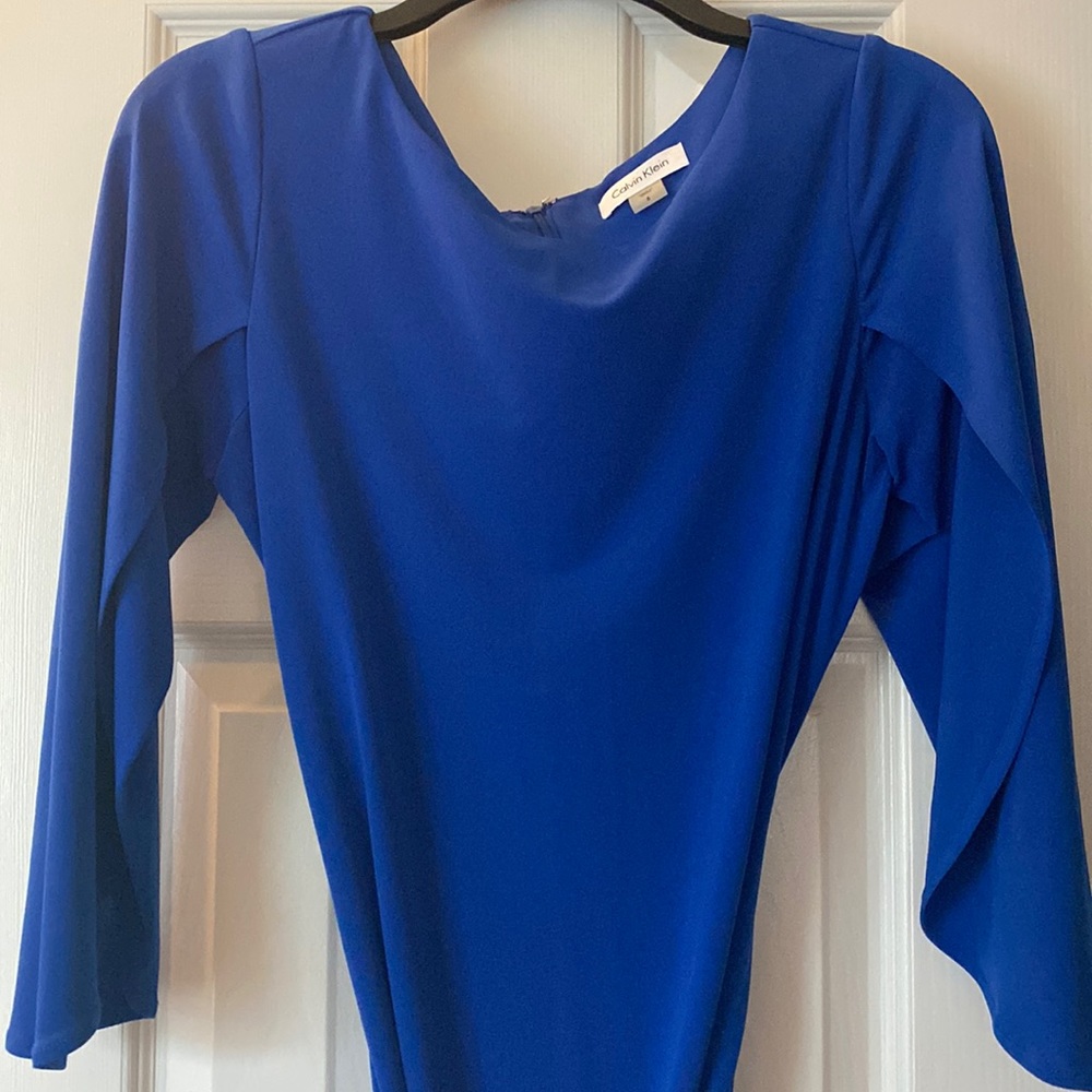 Calvin Klein blue dress
